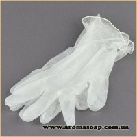 Vinyl gloves size M (pair)