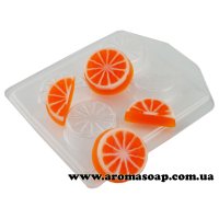 Mini oranges 5-10 g plastic mold