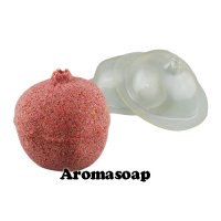 Sphere for bath bombs Pomegranate 88 g plastic mold