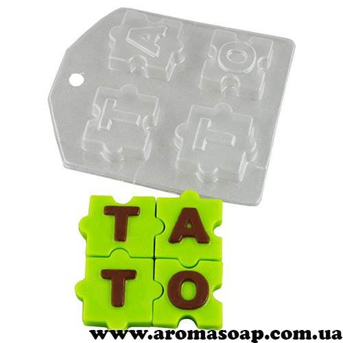 Tato puzzles 11-14 g plastic mold