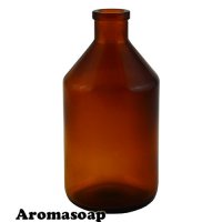 Brown glass bottle of 100 ml for an aroma diffuser