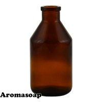 Brown glass bottle of 50 ml for an aroma diffuser