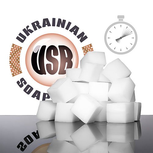 Soap base UkrainianSoapBase PRO-W white, Ukraine 10 kg