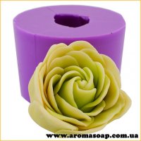 Rose Florida in bud 3D silicone mold