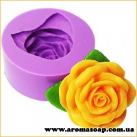 Rose Freesia with 3D leaflet silicone mold