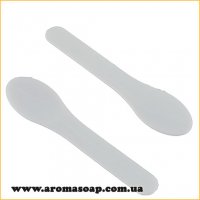 Cosmetic spatula white