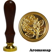 Stamp with handle Rose 1 piece