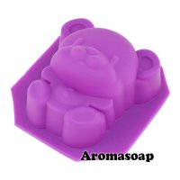 Silicone Soap Mold Teddy Bear