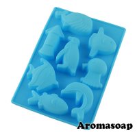 Silicone plate Water world