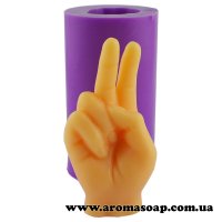 Candle hand 01 3D silicone mold