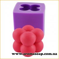 Candle-balls small 3D silicone mold