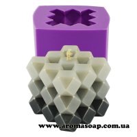 Candle Rubik's Cube 3D silicone mold