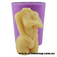 Candle virgin 02 3D silicone mold