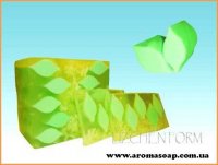 Tea leaf (for bar soaps) silicone mold