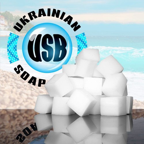 Soap base UkrainianSoapBase White sea salt, Ukraine