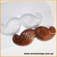 Mustache 40 g plastic mold