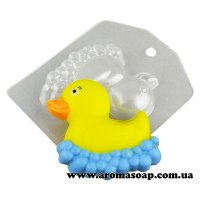 Duck in soap bubbles 64 g plastic mold