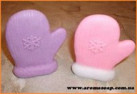 Mitten 2 3D silicone mold