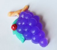Grapes on a branch silicone mold