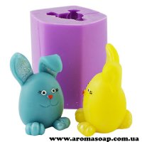 Bunny cutie 3d 34 g Silicone mold